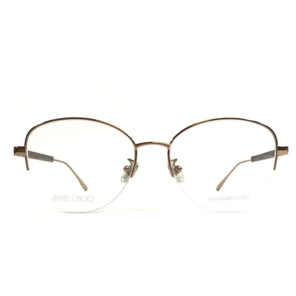 Jimmy Choo Eyeglasses Frames JC235/F EWD Brown Black Asian Fit 54-17-140